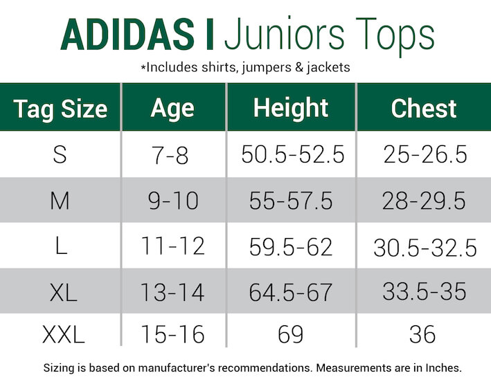 adidas-shirts-juniors size chart