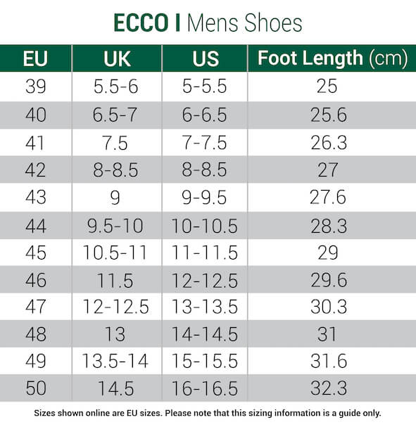 size chart ecco shoes,carnawall.com