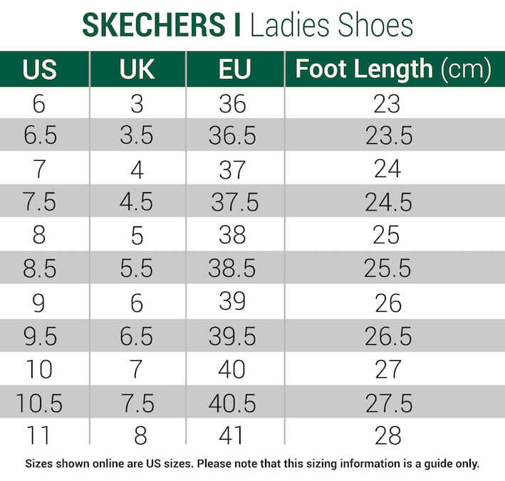 skechers-shoes-womens size chart