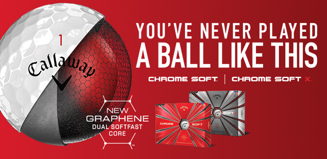 Callaway Chrome Soft and Chrome Soft X Golf Balls 