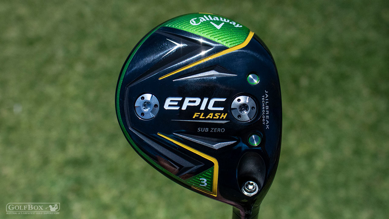 Left-Handed Callaway Women's Epic Flash Fairway 3 Wood (Ladies Flex, Graphite, Used)