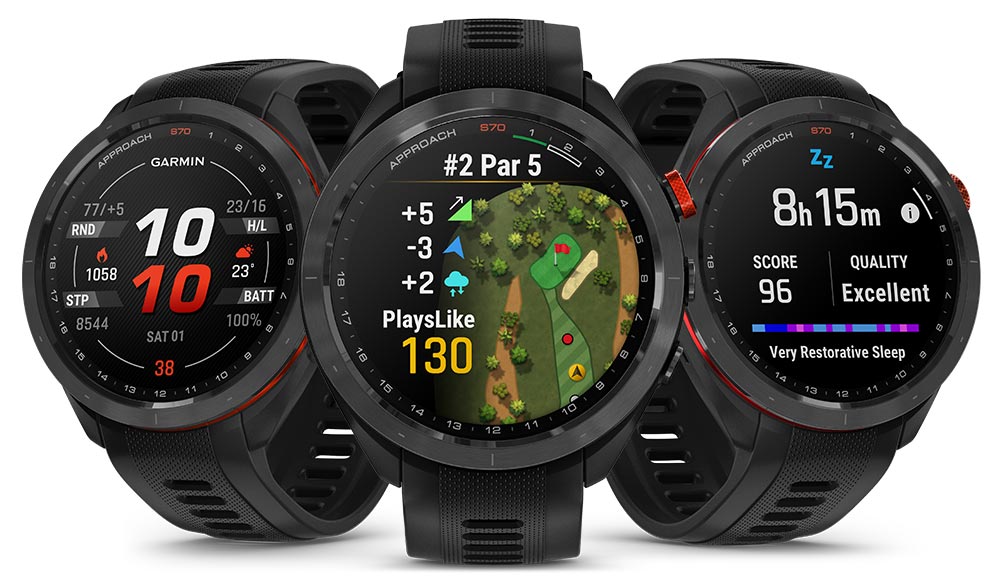 Garmin S70 GSP Golf Watch - AMOLED Screen