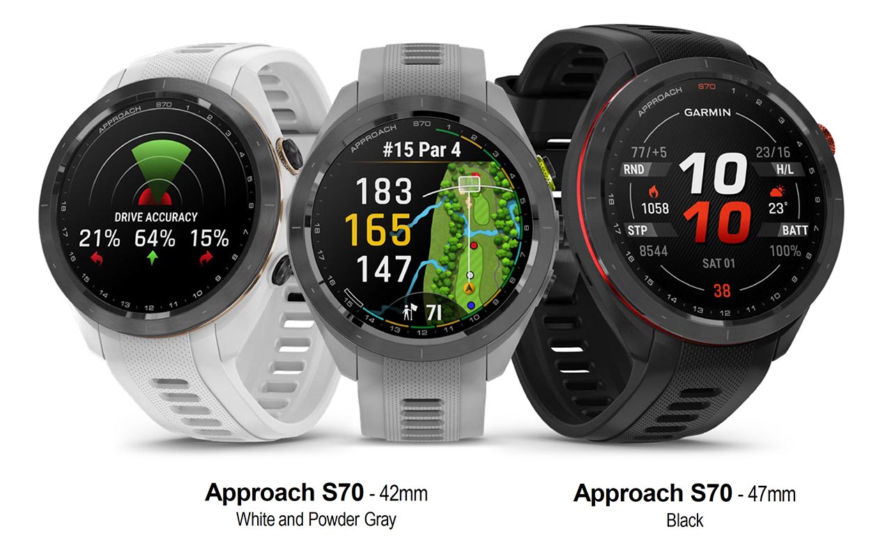 Garmin S70 GPS Golf Watch - Pick your Size