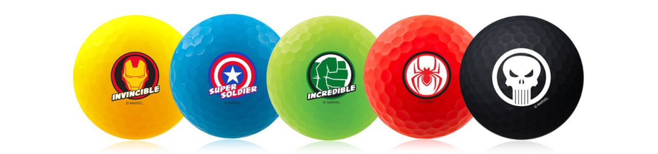 Marvel Golf Balls Marvel Golf Balls