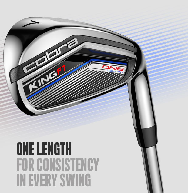 Cobra KING F7 and Forged One Length irons - Buy online at GolfBox