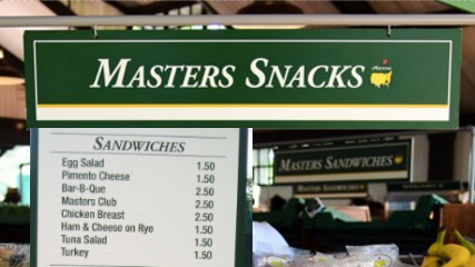 Masters menu