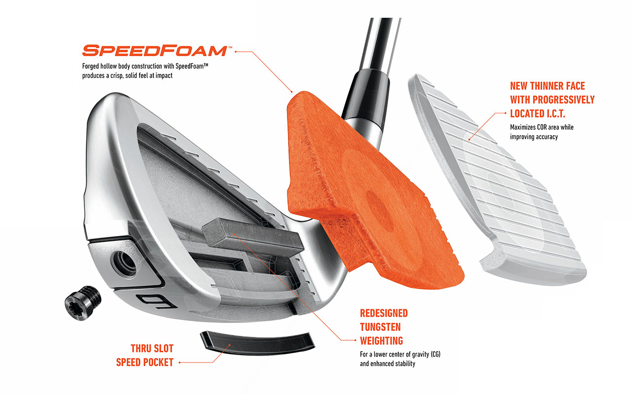 Taylormade P790 Irons - Technical Specs