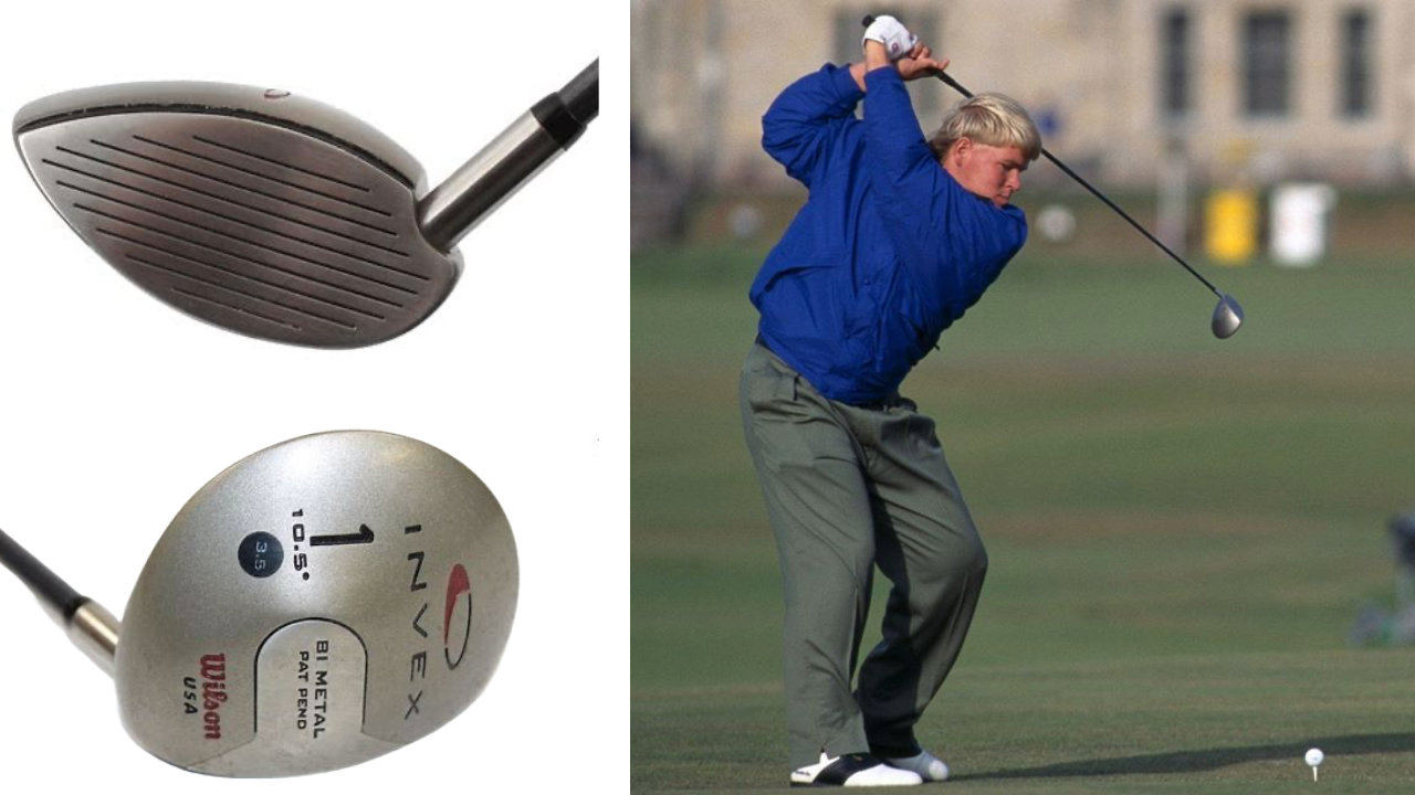 John Daly's Wilson Index Ti driver he used to win the 1995 Open Championship at St Andrews