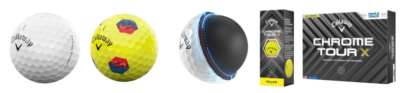 Callaway Chrome Tour X golf balls