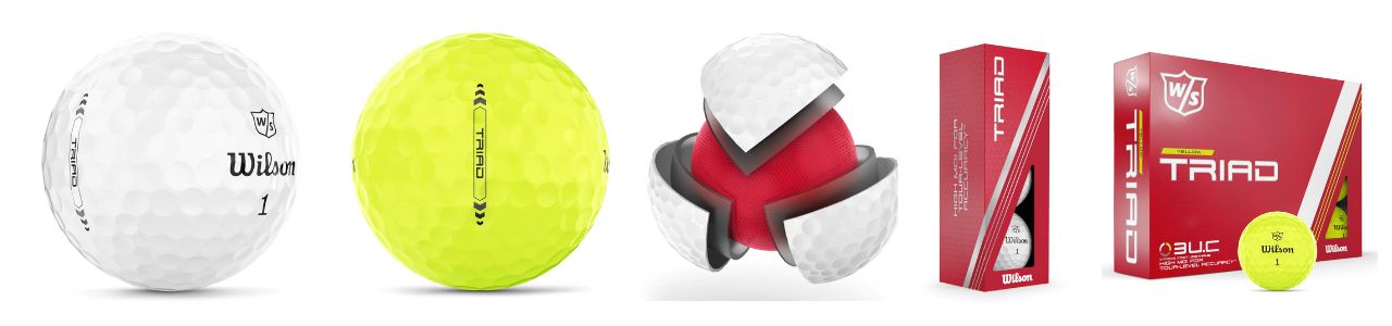 Wilson Triad golf balls