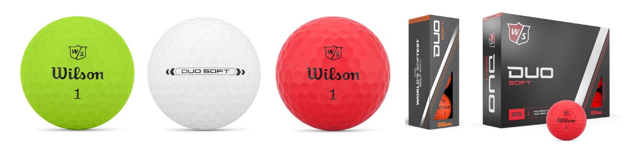Wilson DUO Soft golf balls