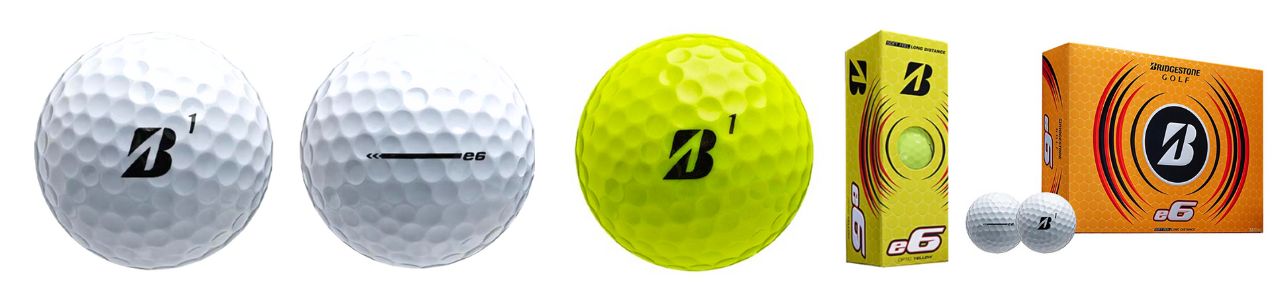 Bridgestone E6 golf balls