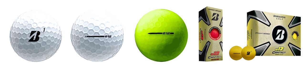 Bridgestone E12 Contact golf balls
