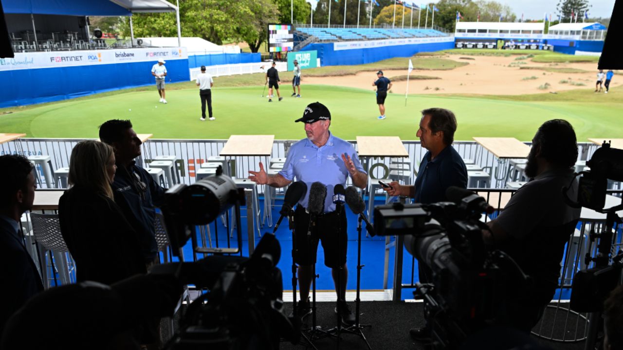 Rod Pampling introduces the Party Hole at Royal Queensland