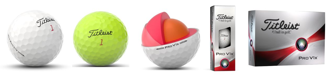 Titleist Pro V1x golf balls