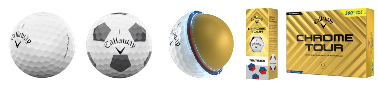 Callaway Chrome Tour golf balls