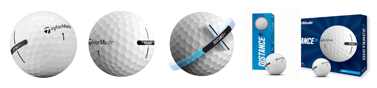 TaylorMade Distance+ golf balls